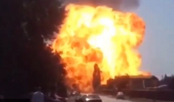 В Одессе произошел взрыв на нефтеперерабатывающем заводе